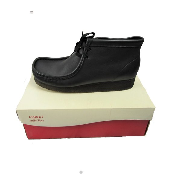 clarks originals wallabee black